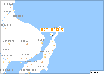 map of Batuangus