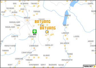 map of Batuang