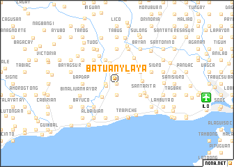 map of Batuan Ylaya