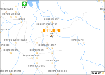 map of Batu Apoi