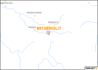 map of Batubakulit