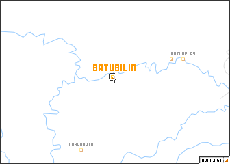 map of Batu Bilin