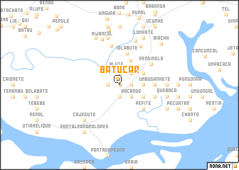 map of Batúcar