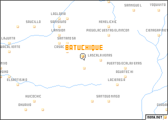 map of Batuchique