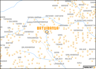map of Bātūi Bānda