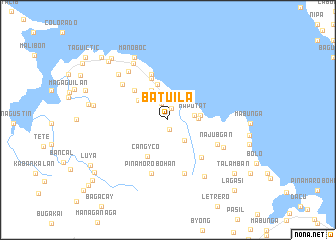 map of Batuila