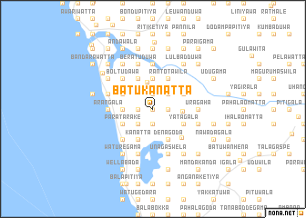 map of Batukanatta