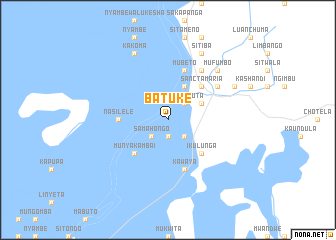 map of Batuke