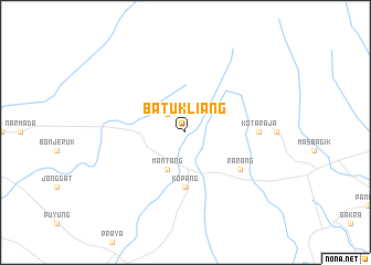 map of Batukliang