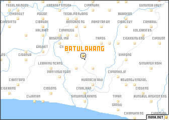 map of Batulawang