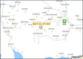 map of Batulayar