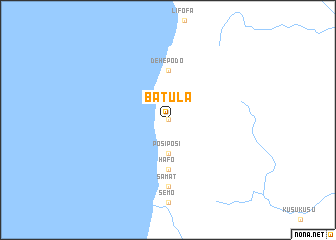 map of Batula