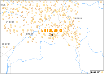 map of Batulbāri