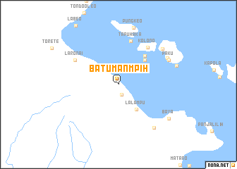 map of Batumanmpih