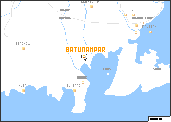 map of Batunampar