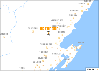 map of Batungan