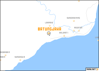 map of Batungjawa