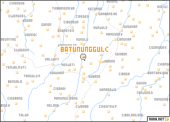 map of Batununggul 2