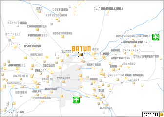 map of Bātūn