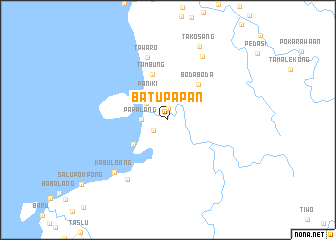 map of Batupapan