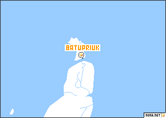 map of Batu Priuk