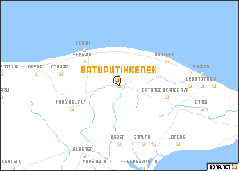 map of Batuputihkenek