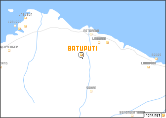 map of Batu Puti