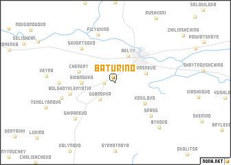 map of Baturino