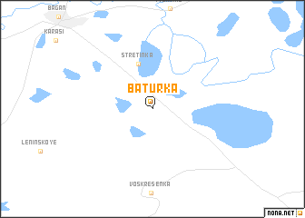 map of Baturka