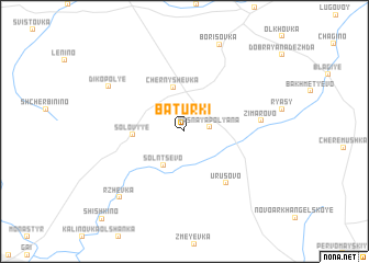 map of Baturki