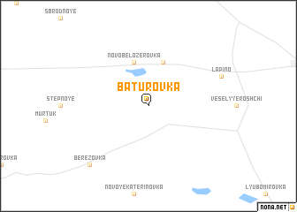 map of Baturovka