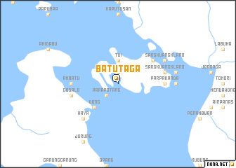 map of Batutaga