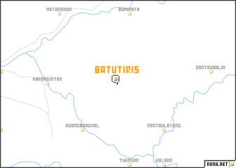 map of Batutiris