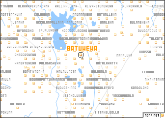 map of Batuwewa