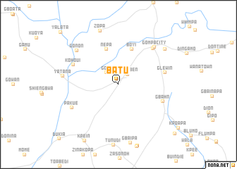 map of Batu