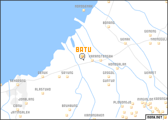 map of Batu