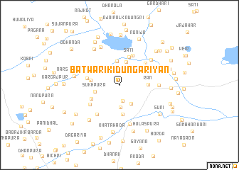 map of Batwāri ki Dūngariyān