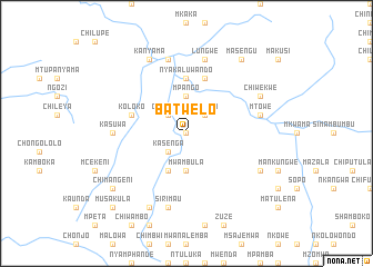 map of Batwelo