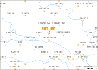 map of Batweni