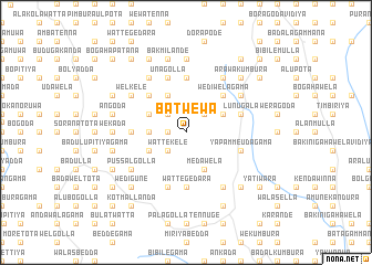 map of Batwewa