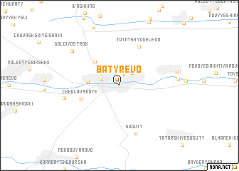 map of Batyrëvo