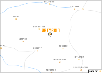 map of Batyrkin