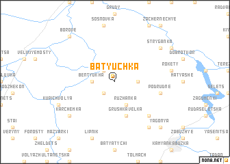 map of Batyuchka