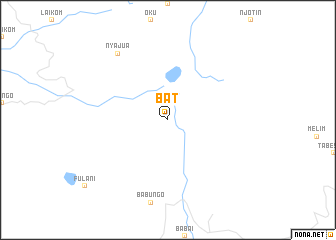 map of Bat