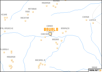 map of Bauala