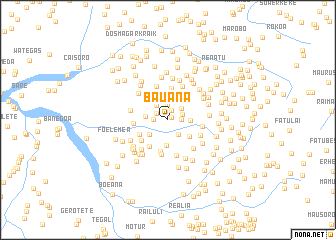 map of Bauana