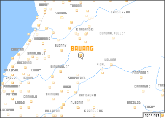 map of Bauang