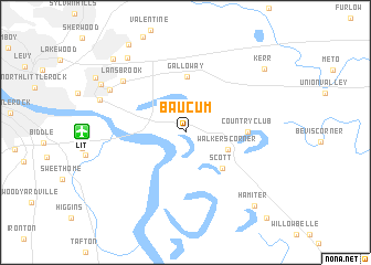 map of Baucum