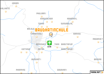 map of Baudhatinchule