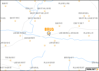 map of Baud